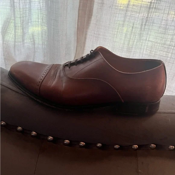 Jack Erwin brown Oxford derby shoes size 10 - Picture 9 of 9